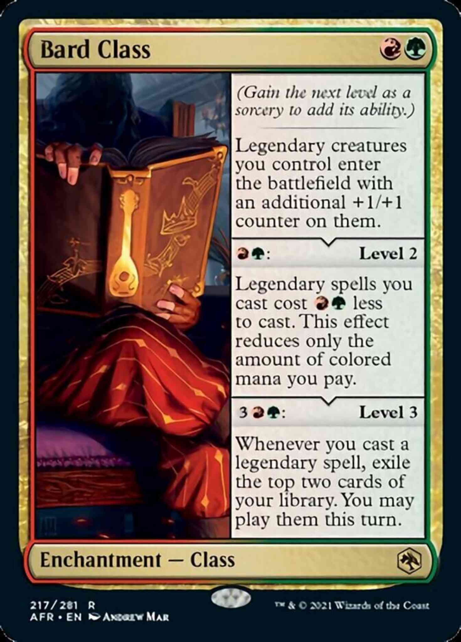 Bard Class [217] [Adventures in the Forgotten Realms] [Non-Foil]