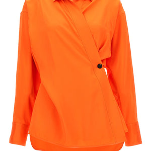 Ferragamo Satin Asymmetric Shirt