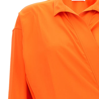 Ferragamo Satin Asymmetric Shirt