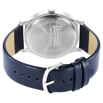 Camo Brown Analog Dial & Leather Strap