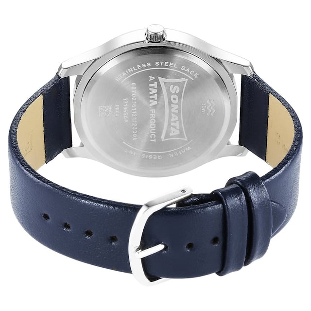 Camo Brown Analog Dial & Leather Strap