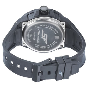 SF Turbo Black & Green Dial Plastic Strap