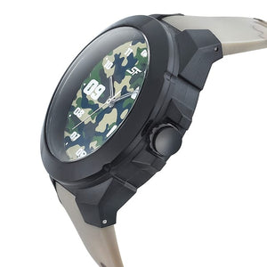 SF Turbo Army Green Dial & Beige Plastic Strap