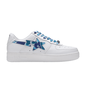 A Bathing Ape Bape Sta Low White ABC Camo Blue (2021)