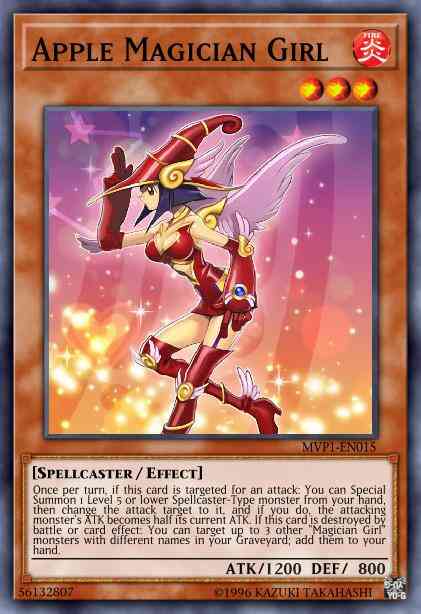 Apple Magician Girl - MVP1-ENG15 - Gold Rare - Unlimited