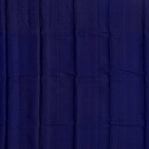 Blue Handloom Soft Silk Saree With Annam Buttas