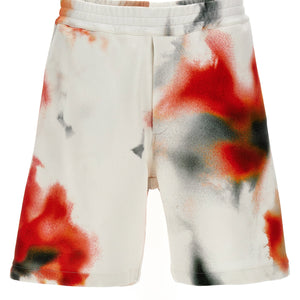 Alexander McQueen Obscured Flower Bermuda Shorts