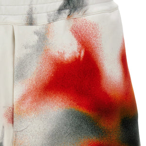 Alexander McQueen Obscured Flower Bermuda Shorts