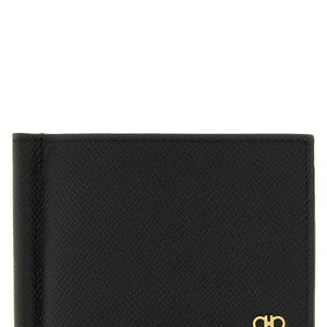 Ferragamo Gancini Wallet With Clip
