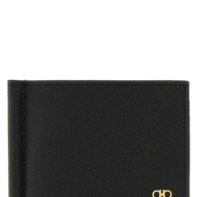 Ferragamo Gancini Wallet With Clip