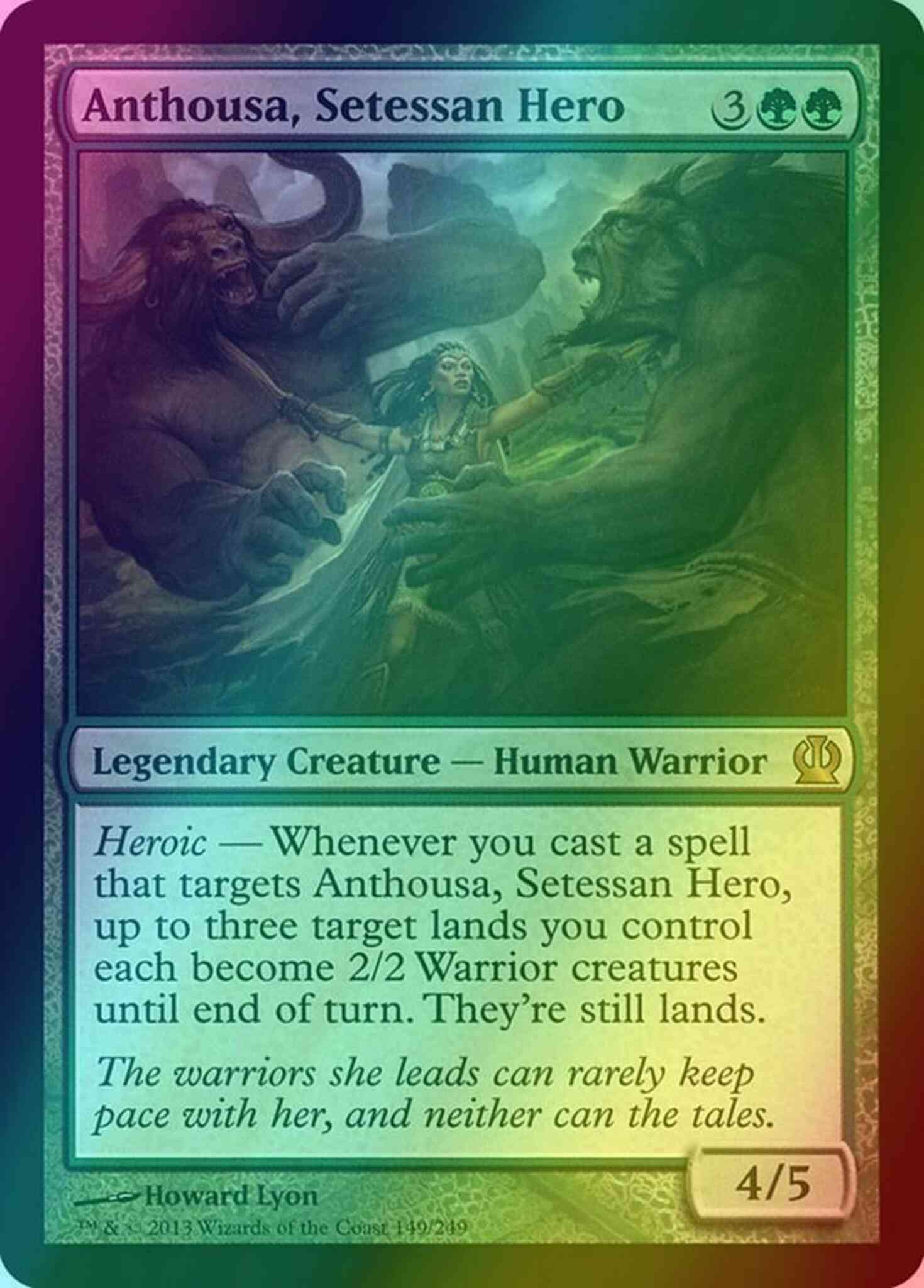 Anthousa, Setessan Hero [149] [Theros] [Foil]
