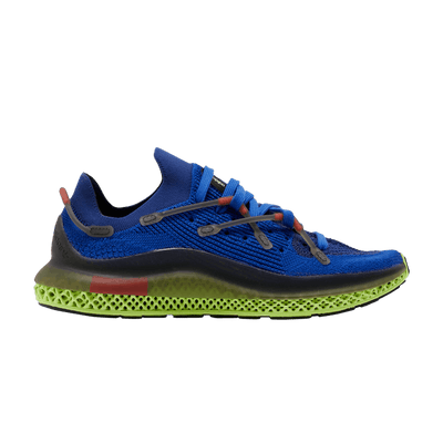 adidas 4D Fusio Bold Blue Light Flash Yellow