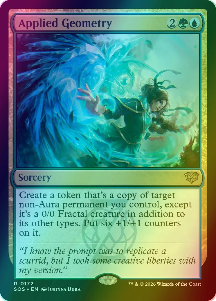 Applied Geometry [172] [Secrets of Strixhaven] [Foil]