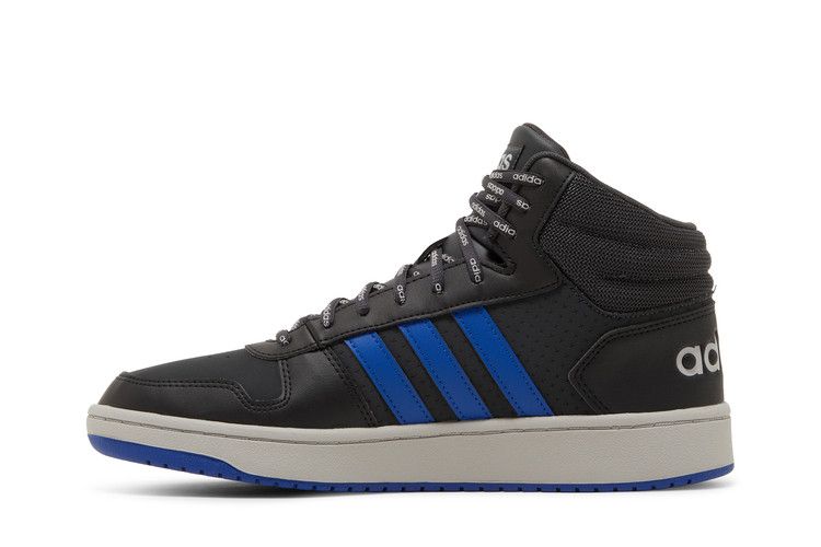 adidas Hoops 2.0 Mid Carbon Royal Blue
