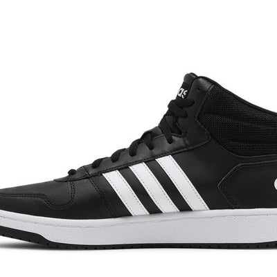 adidas Hoops 2.0 Mid Black White