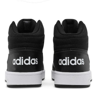adidas Hoops 2.0 Mid Black White
