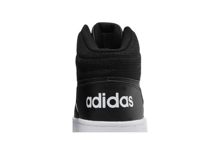 adidas Hoops 2.0 Mid Black White