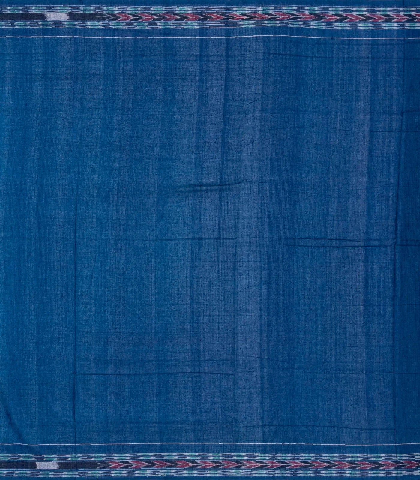 Shadow Green Orissa Cotton Saree With Tie & Dye Motifs