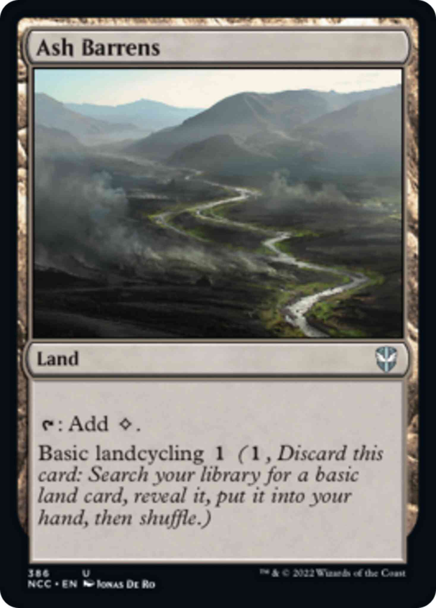 Ash Barrens [386] [Streets of New Capenna: Commander] [Non-Foil]