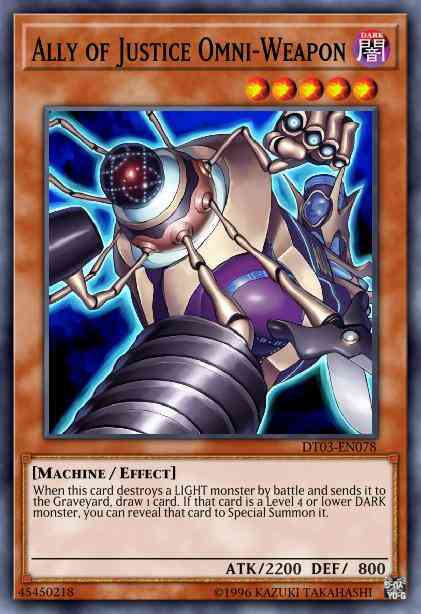 Ally of Justice Omni-Weapon - HA03-EN050 - Secret Rare - Unlimited