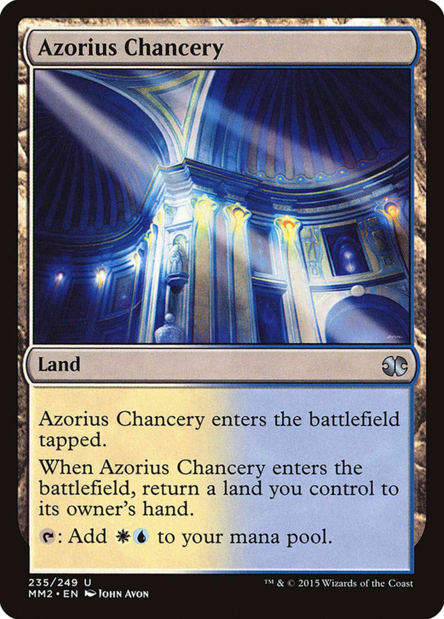 Azorius Chancery [235] [Modern Masters 2015] [Non-Foil]