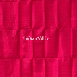 Blue & Wine Dual Tone Odisha Ikat Contemporary Silk Saree