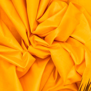 Mango Yellow Handloom Kanchipuram Korvai Silk Saree With Black Border