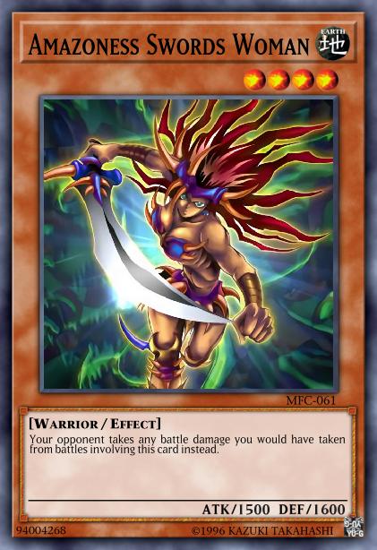 Amazoness Swords Woman - MFC-061 - Ultra Rare - 1st Edition