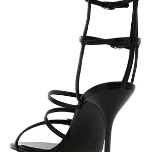 Alexander McQueen Strap Leather Sandals