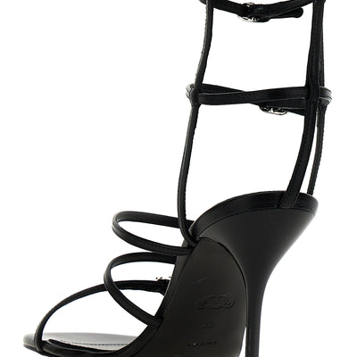 Alexander McQueen Strap Leather Sandals