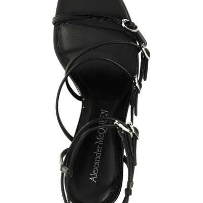 Alexander McQueen Strap Leather Sandals