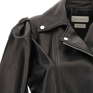Alexander McQueen Bow Knot Biker Vest