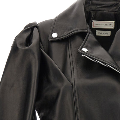 Alexander McQueen Bow Knot Biker Vest