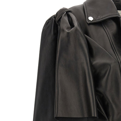 Alexander McQueen Bow Knot Biker Vest