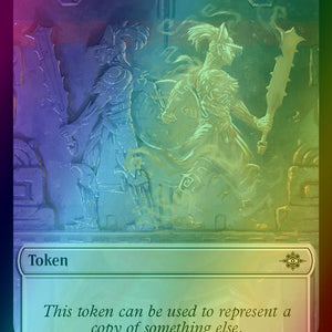 Angel Token (02) // Copy Token (01) [The Lost Caverns of Ixalan: Tokens] [Foil]