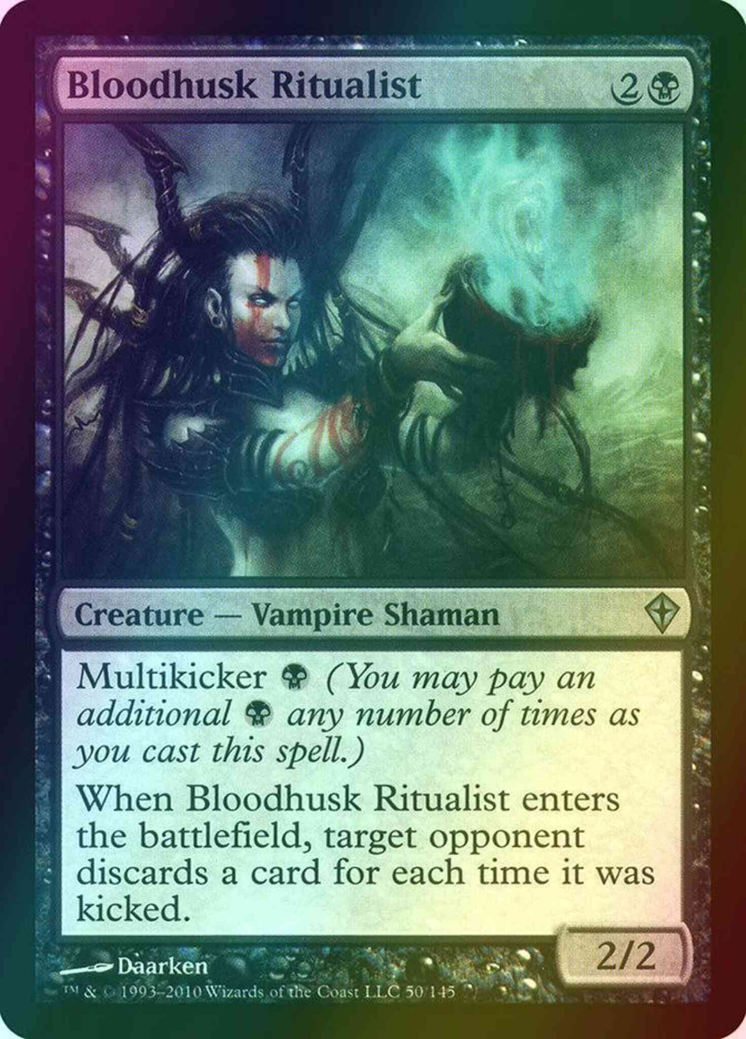 Bloodhusk Ritualist [50] [Worldwake] [Foil]