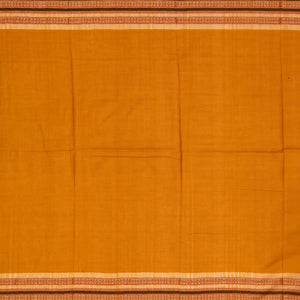Bottle Green Handloom Orissa Cotton Saree With Button Buttas