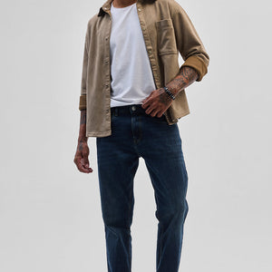 Dark Blue Bootcut Jeans