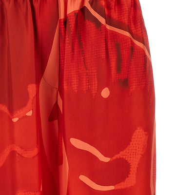 Ferragamo Palazzo Silk Pants