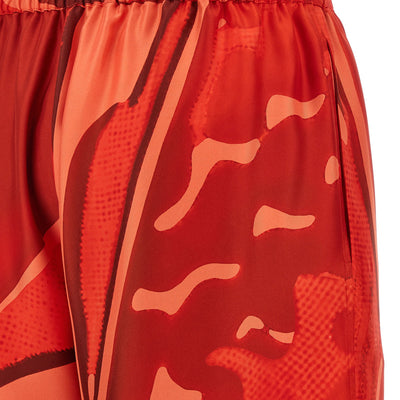 Ferragamo Palazzo Silk Pants
