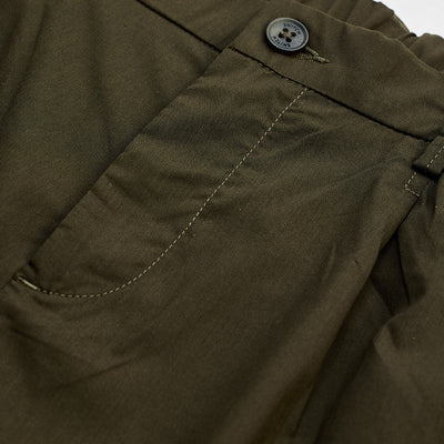 Olive Slim Fit Trousers