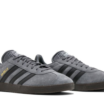 adidas Gazelle Grey Black Gum