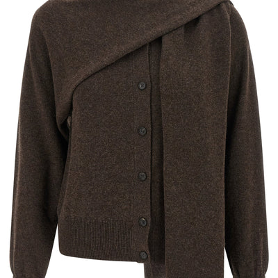 Ferragamo Scarf Cardigan