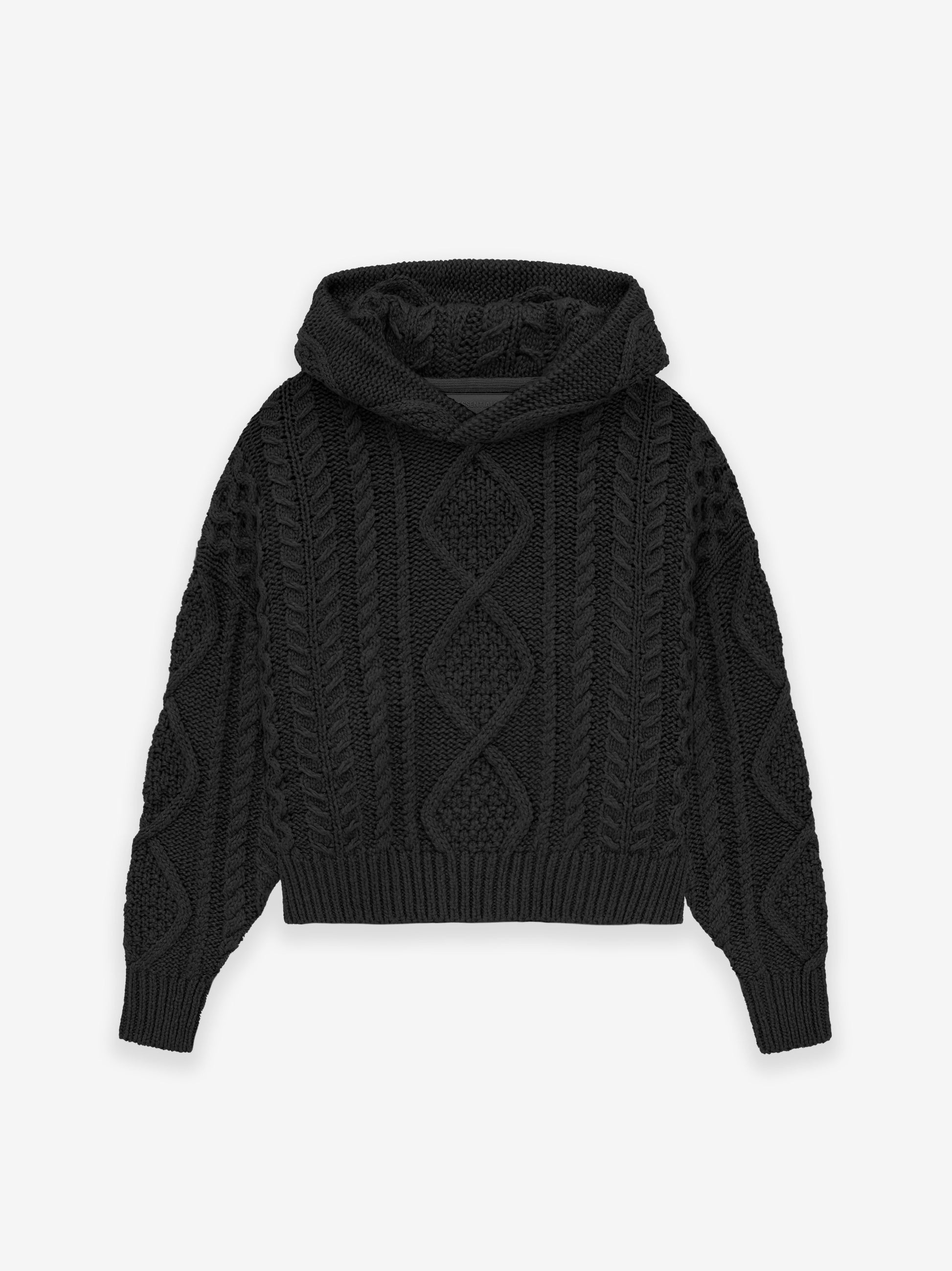 Kids Cable Knit Hoodie