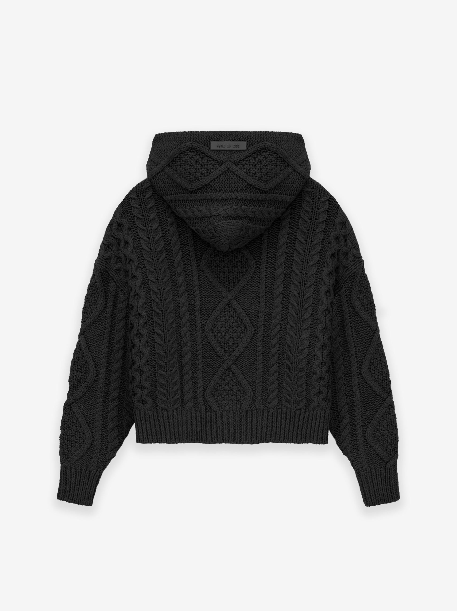 Kids Cable Knit Hoodie