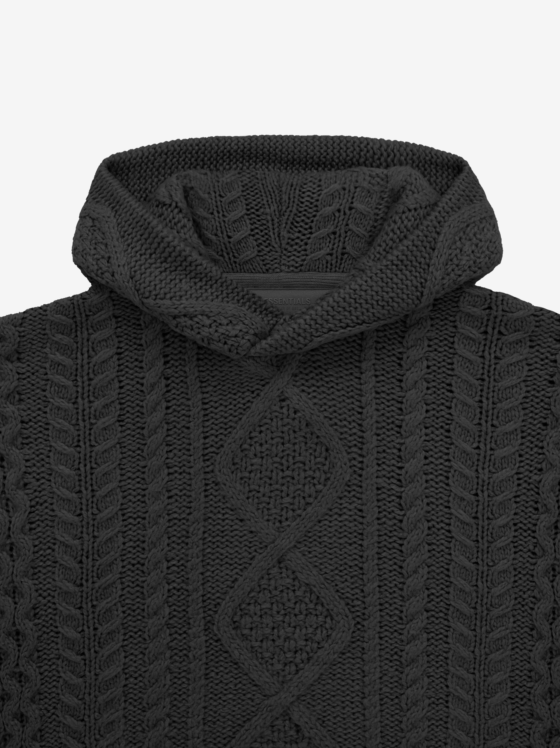 Kids Cable Knit Hoodie