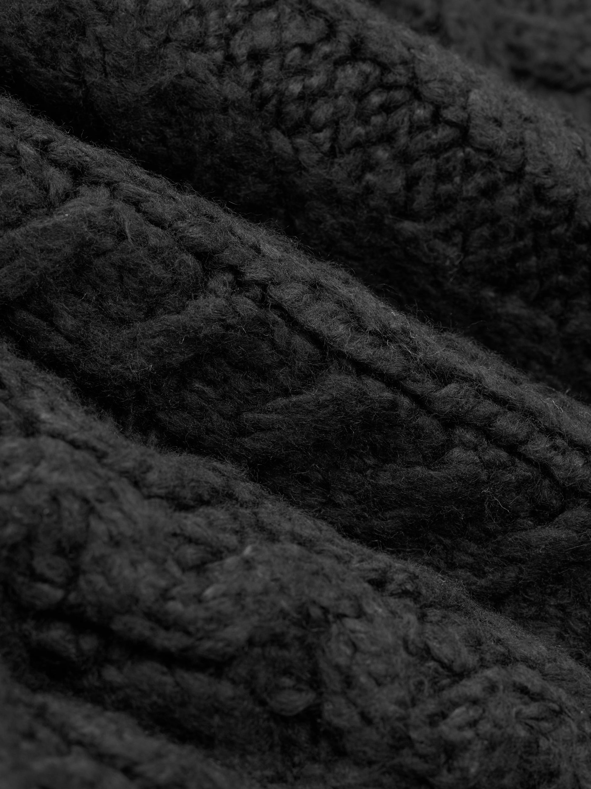 Kids Cable Knit Hoodie
