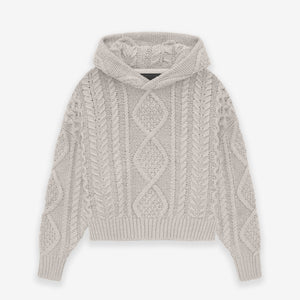Kids Cable Knit Hoodie