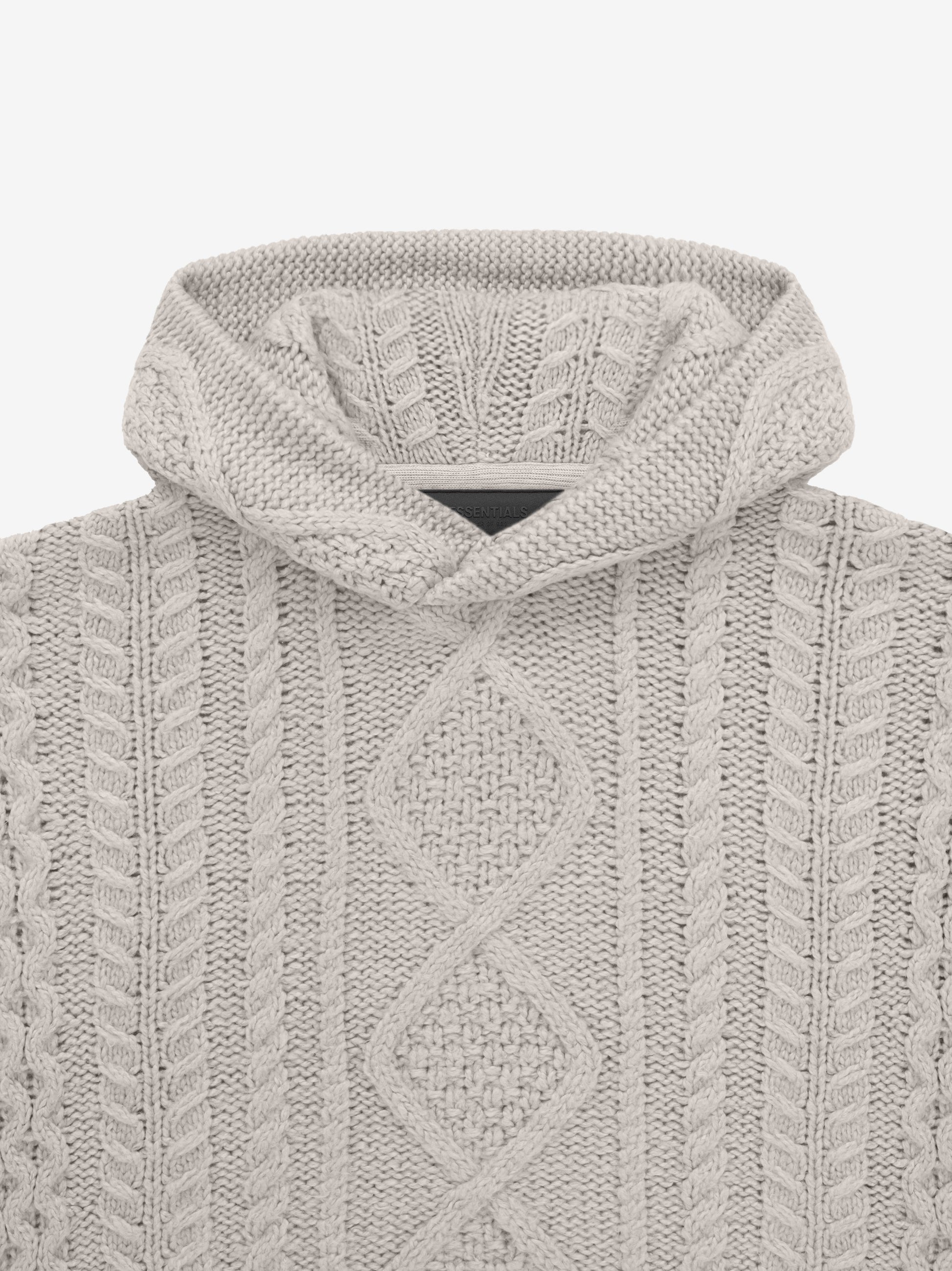 Kids Cable Knit Hoodie