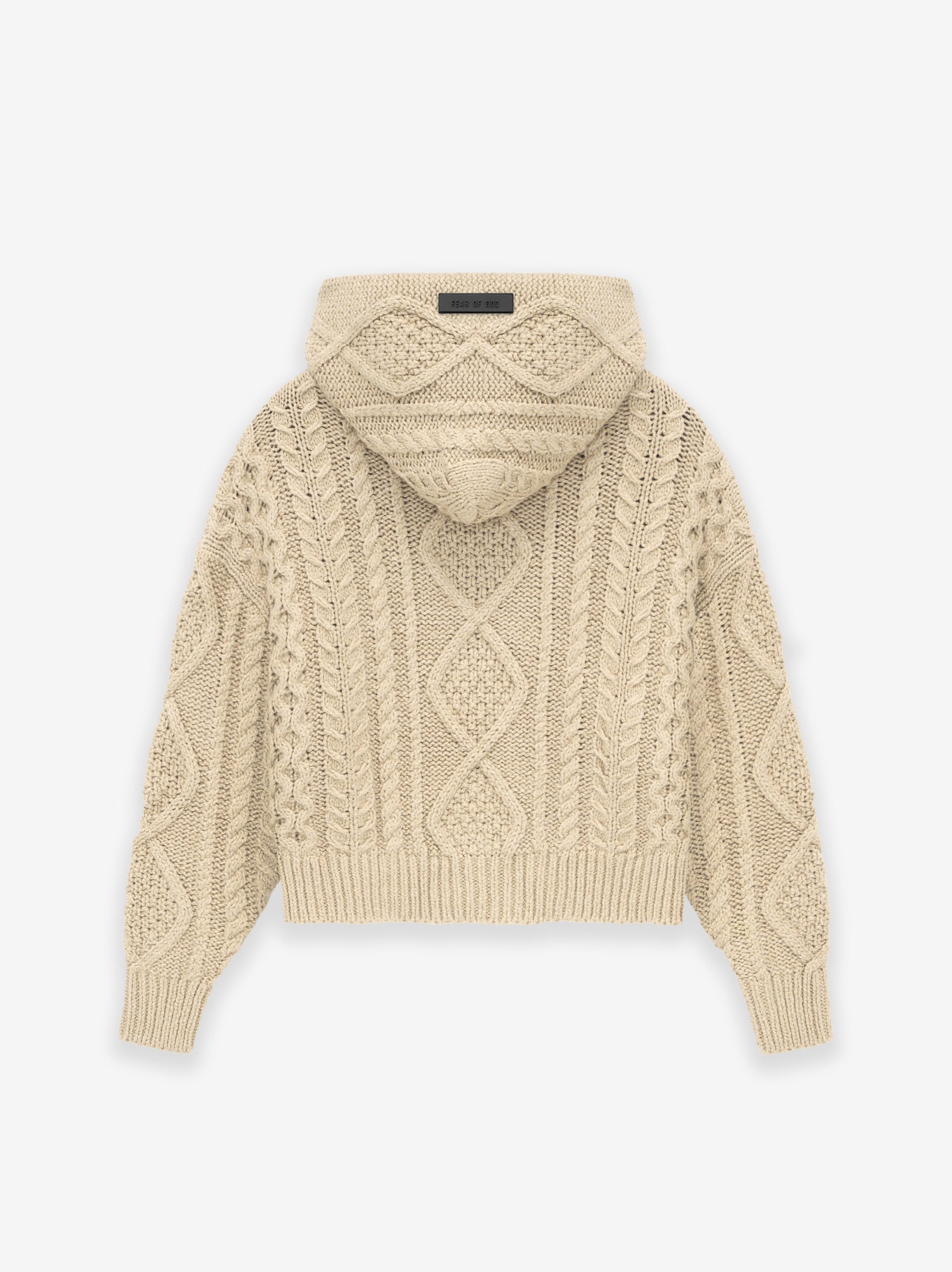 Kids Cable Knit Hoodie